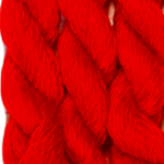 Embroidery yarn merinowool c. 63 red