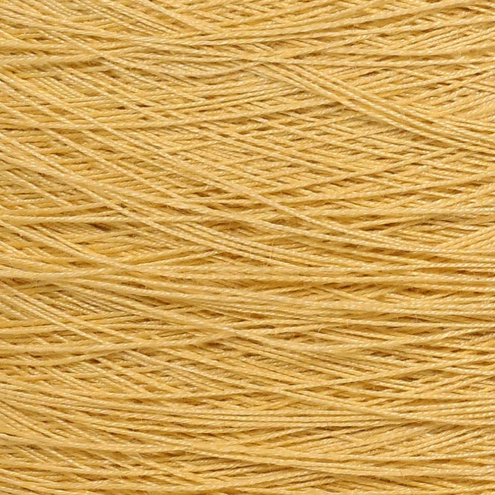 Pure linen yarn col.1 yellow
