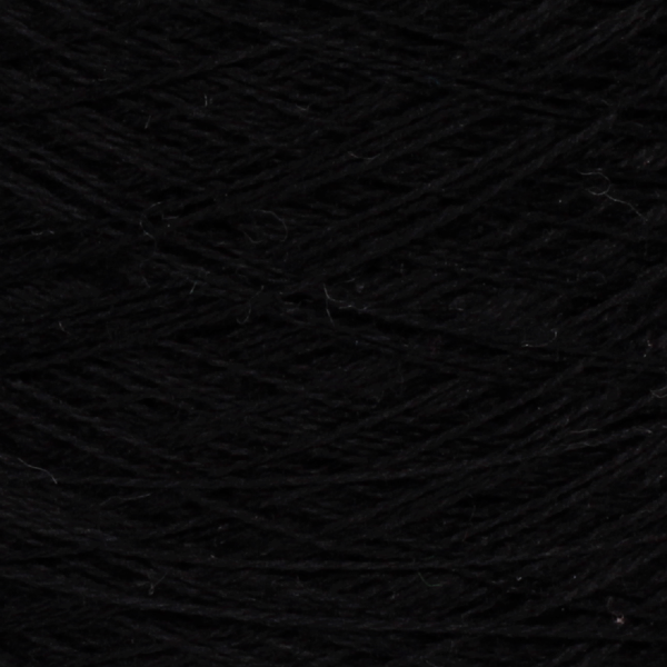 Cotone 2/20  2 ply cotton yarn col.500 nero, black, cotton yarn