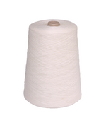 Flax linen yarn on cone c. 005 white