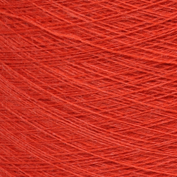 lana verg c. coral  merino yarn on cone