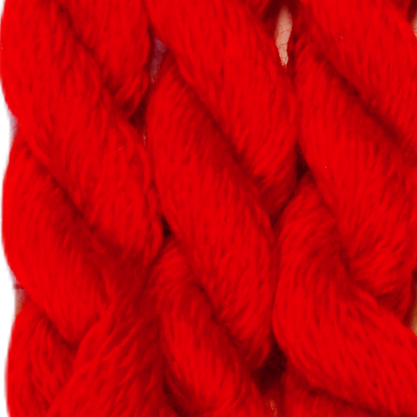 Embroidery yarn merinowool c. 163 red