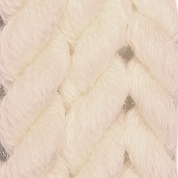 Embroidery yarn merinowool c.51 white