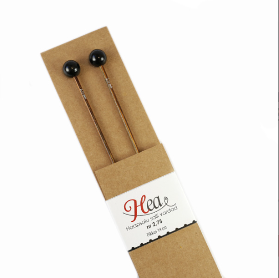 Haapsalu shawl needles from wood size 2,75 mm