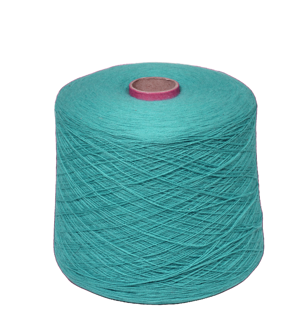 lana verg sea green c,058 merino yarn on cone