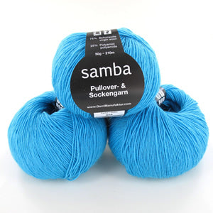 Samba wool and polyamide c.854 turqoise