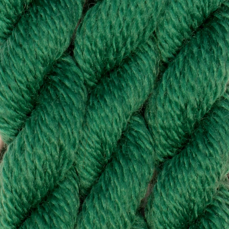 Embroidery yarn merinowool c. 1020 bright green