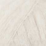 Drops Brushed Alpaca Silk off white uni colour 01