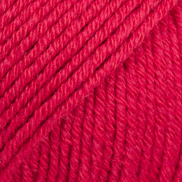 DROPS Cotton Merino red uni colour 06