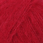 Drops Brushed Alpaca Silk red uni colour 07