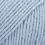 DROPS Cotton Merino ice blue uni colour 09