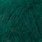 Drops Brushed Alpaca Silk forest green uni colour 11