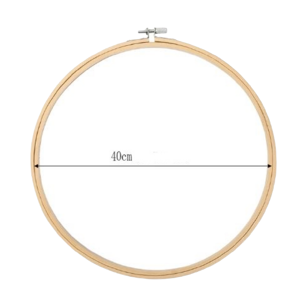 Bamboo  Embroidery Hoop 40 cm