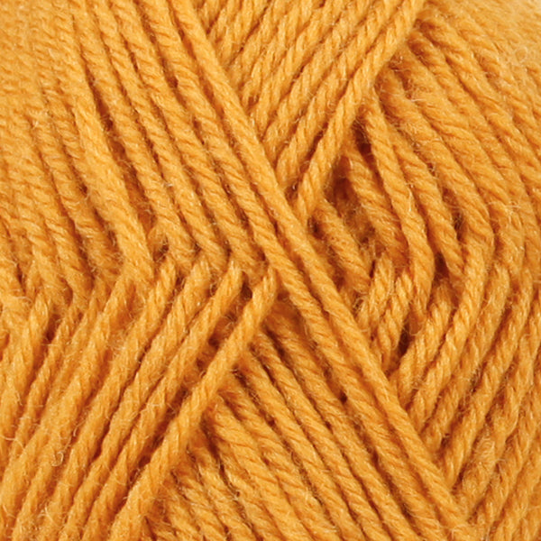 Drops Karisma Unicolor dark mustard uni colour 52