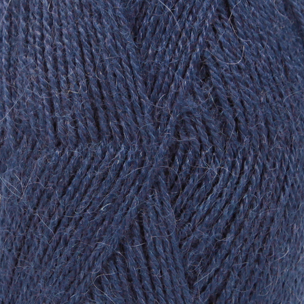 Drops Alpaca Unicolor navy blue uni colour 5575