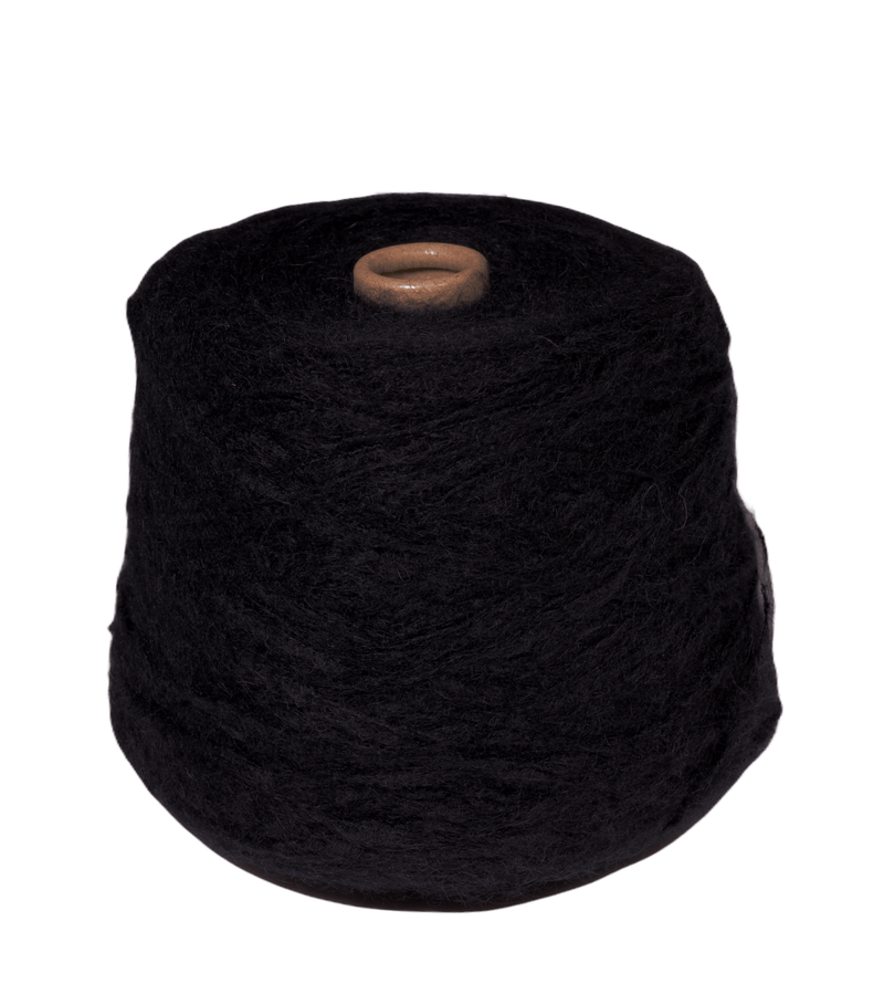 Alis, black c.999 - yarn with spool
