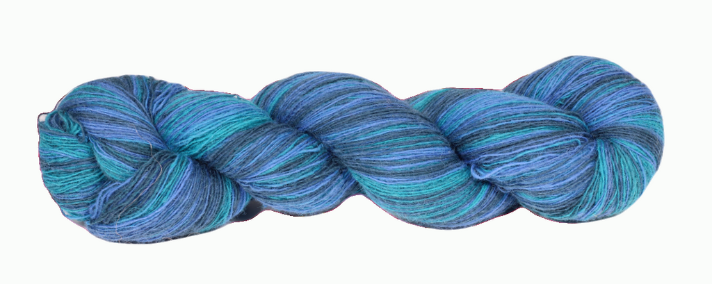 Artistic 1 ply Estonian lambwool c. aqua