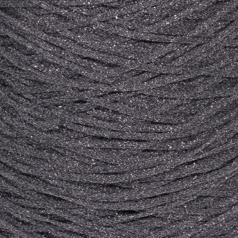 Cayman effect yarn with naylon and polyestr c.1 dark grey
