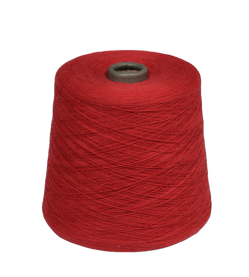 Cotone 2/20 cotton yarn, c. red cone yarn