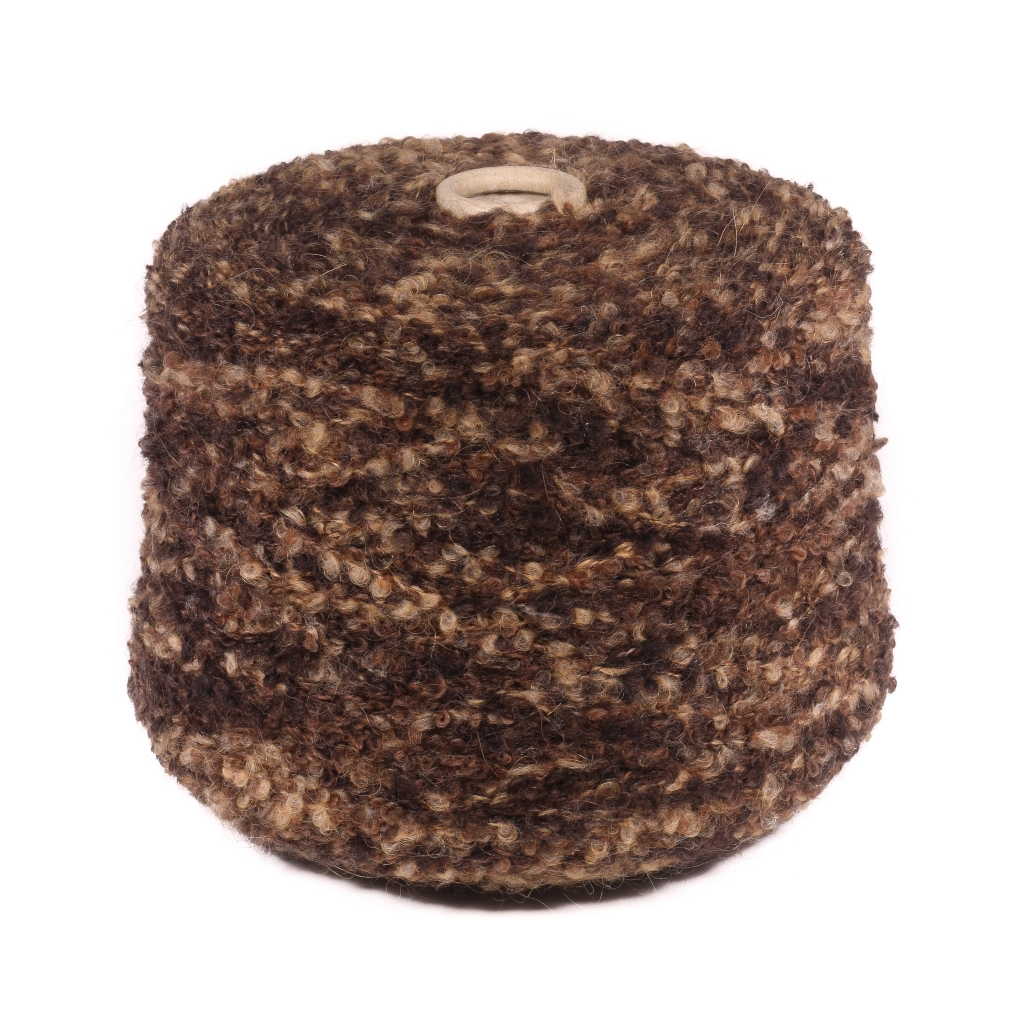 Figaro boucle yarn c.49815, yarn on cone