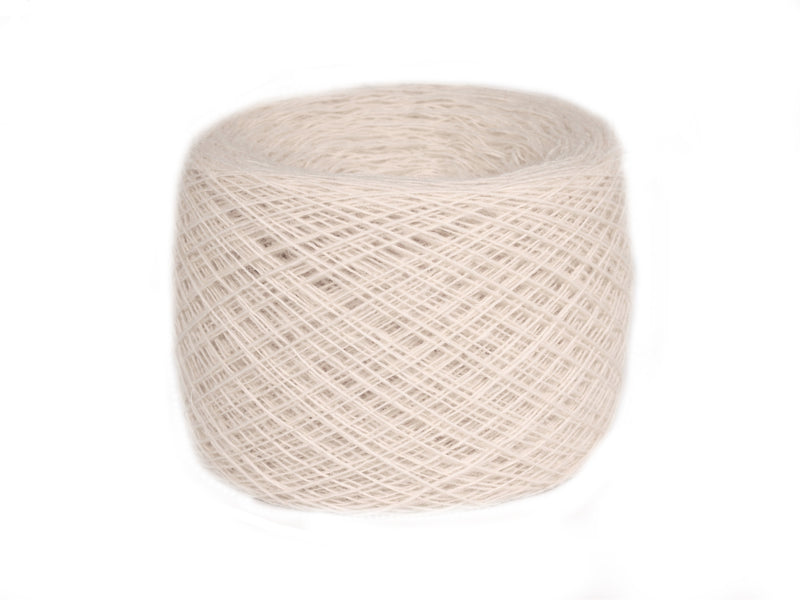 Shetland wool 1-ply,col.ecru,natural white