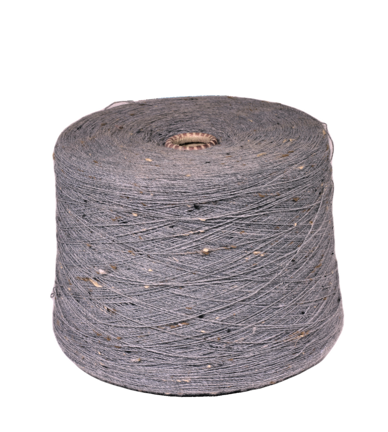 Koslan thin wool with tweed dots