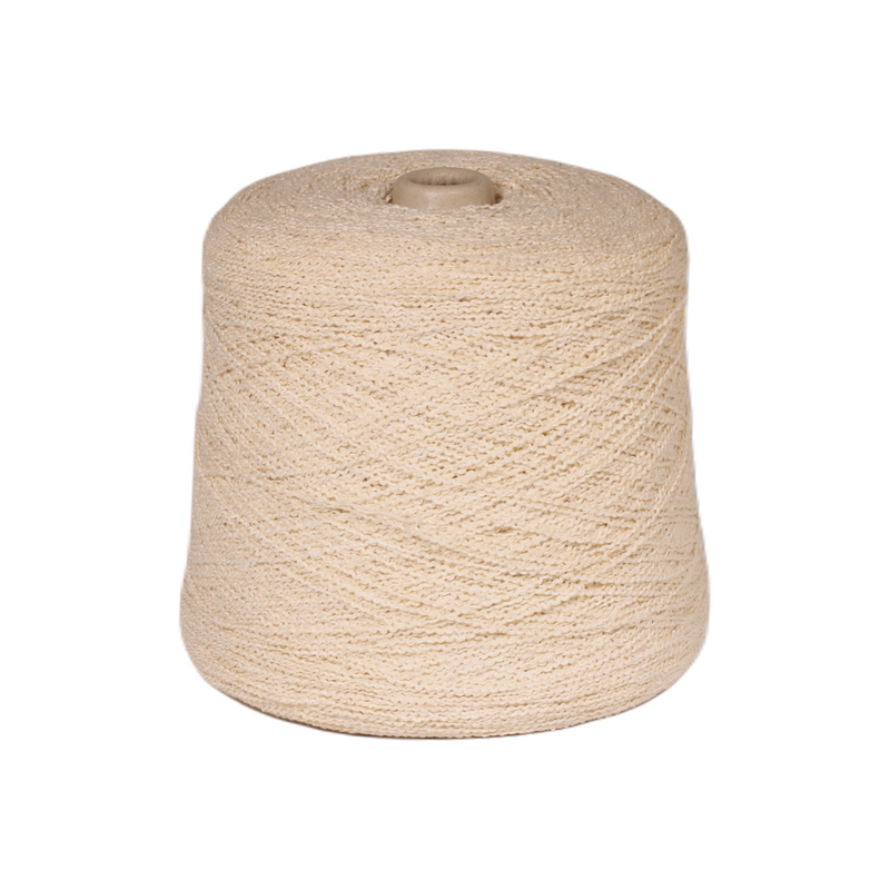 Krapnello mercerized cotton cream c.1 - yarn on cone