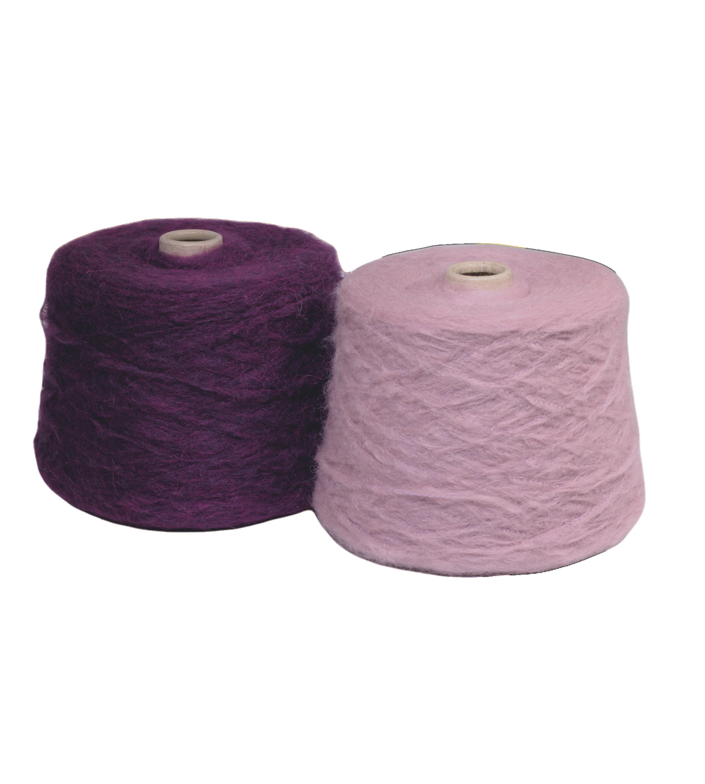 Lisa yarn with mohair and wool