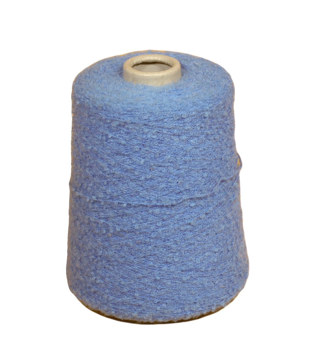Lolita thin boucle yarn c.blue