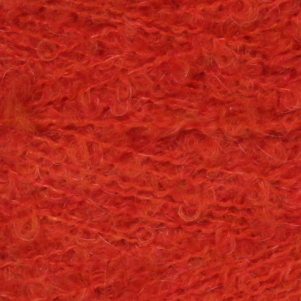 Megeve boucle yarn with kidmohair c.orange