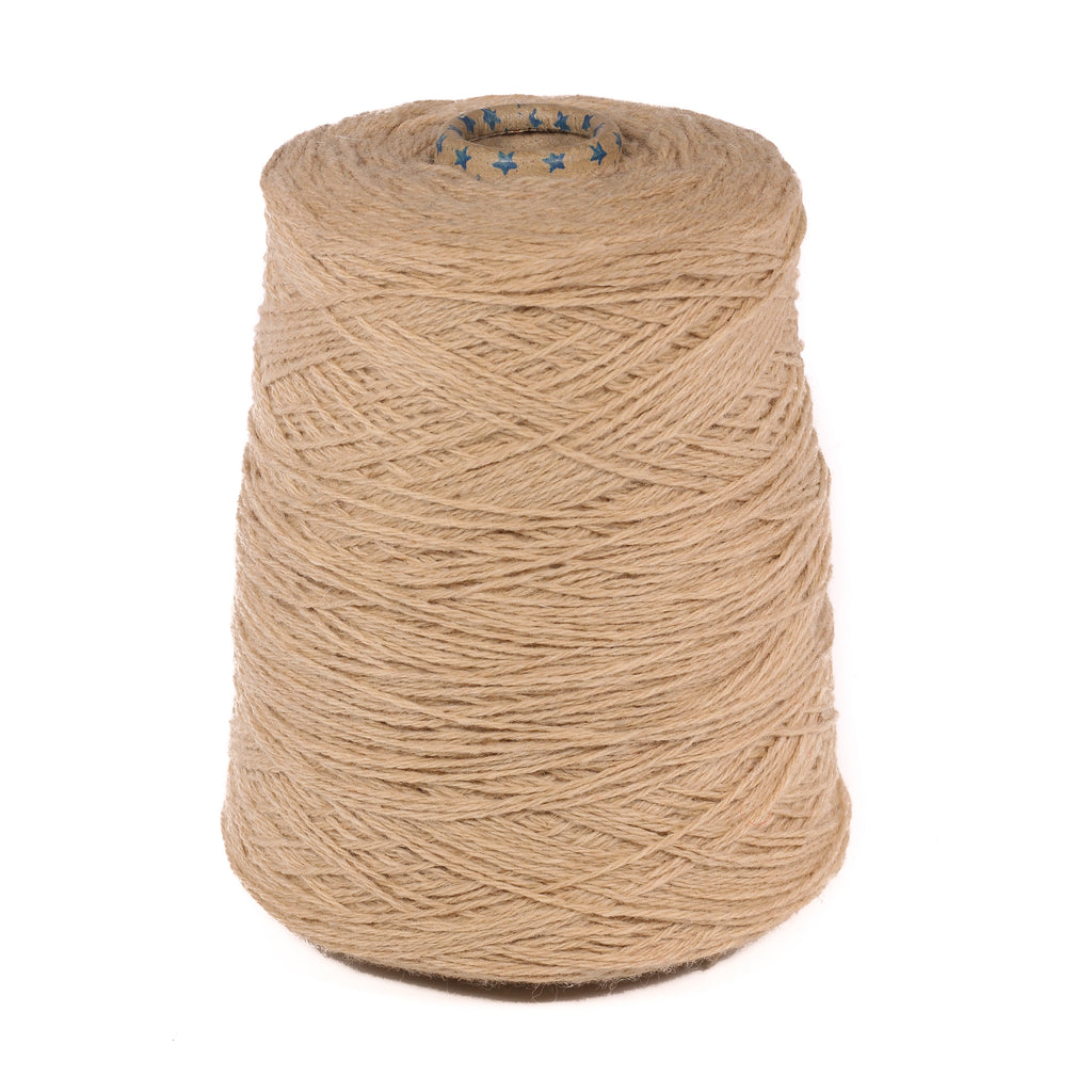 Shetland wool 3 ply c. coquille
