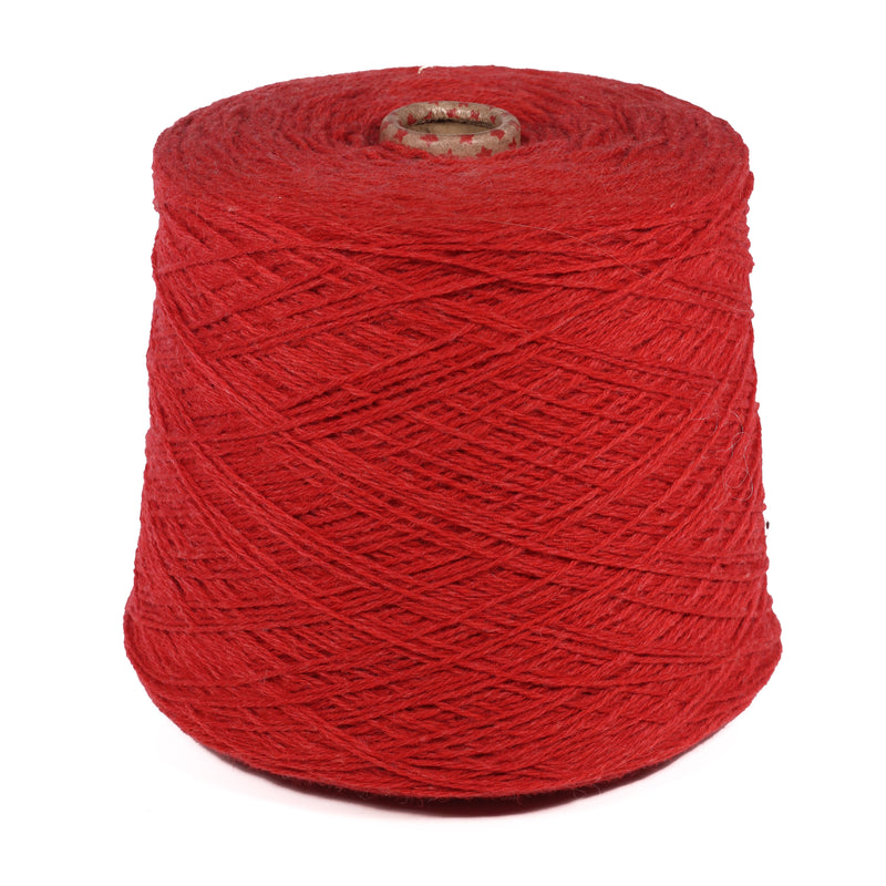 Shetland wool 2 ply c. red