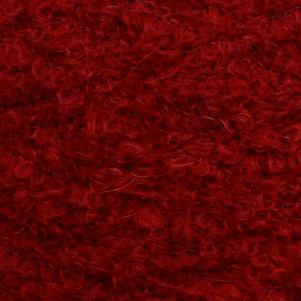 Swan boucle yarn with alpaca and merino c.2807 bright red
