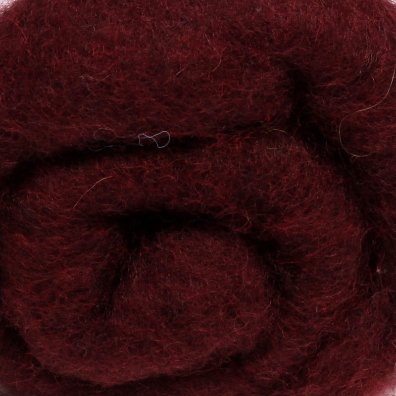 Wool - burgundy