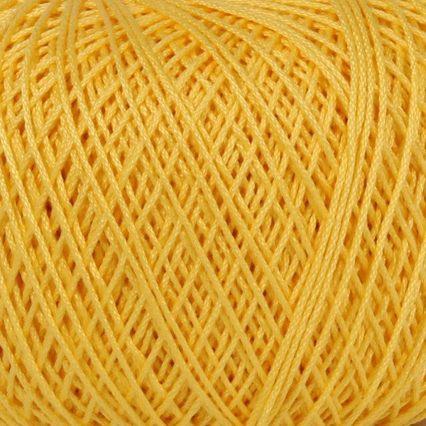 Cotton 5 cotton yarn col.627 yellow