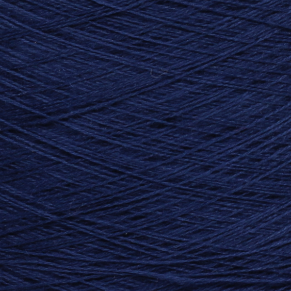 Cotone 2/20 2 ply cotton yarn col. blue macro, navy blue