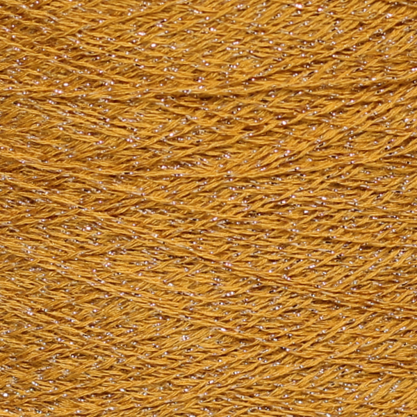 Dianalux viscose yarn with golden thread col.VMN