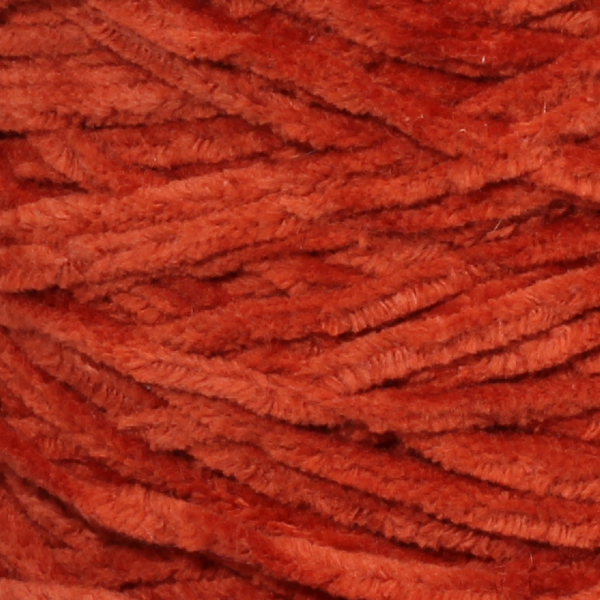 Fiastas cotton chenill yarn, c.Sel06, terracota