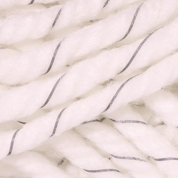 Galaxy yarn with reflex thread c.white