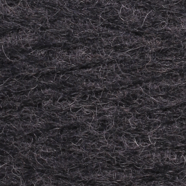Houston yarn with wool and alpaca c.8XL dark grey with black heart