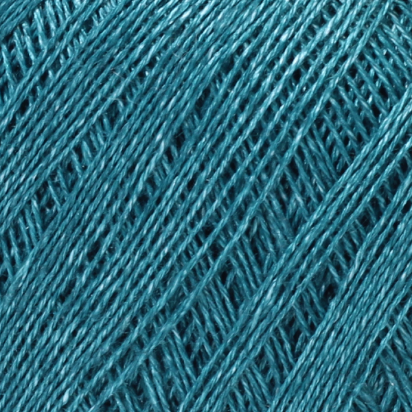 Midara Linas 425 , 100 % linen yarn, c.467 turqoise