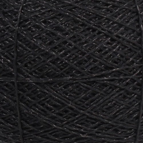 Monique yarn with cotton,c. 1534 black moulinee cone yarn