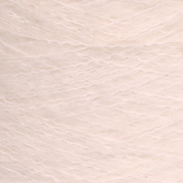 Moore mohair with polyamide c. white