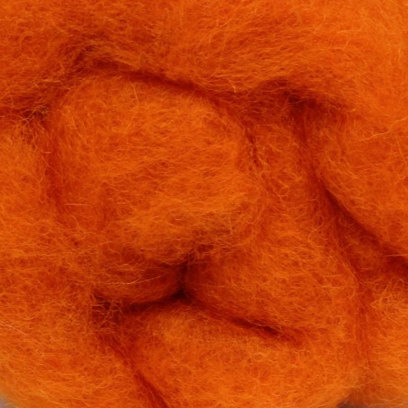 Craded lambwool c. orange