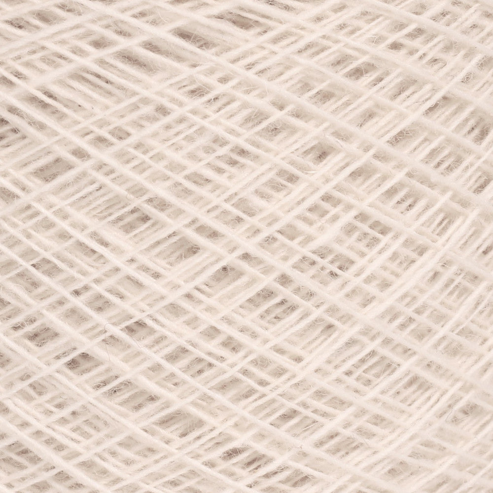 Shetland wool 1-ply,col.ecru,natural white