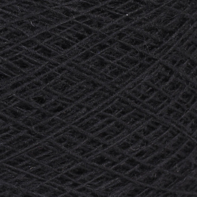 Shetland wool 1-ply,col.noir,black