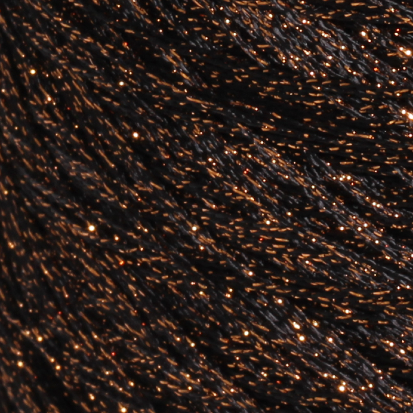 Starlet - Lux viscose yarn with viscose c.V3N black with copper