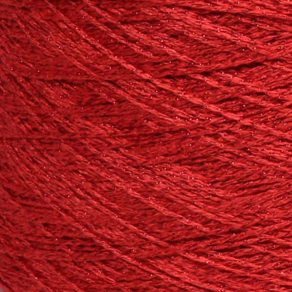 Twinkle yarn with viscose c.816 red