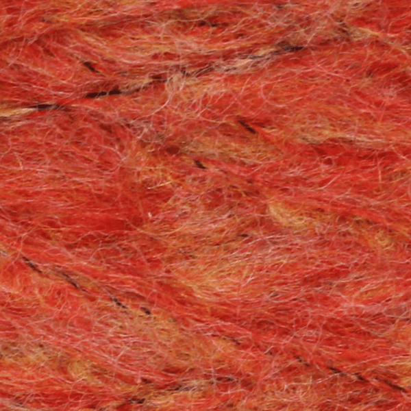 Vip chunky mohair with merino c.1253 orange melange